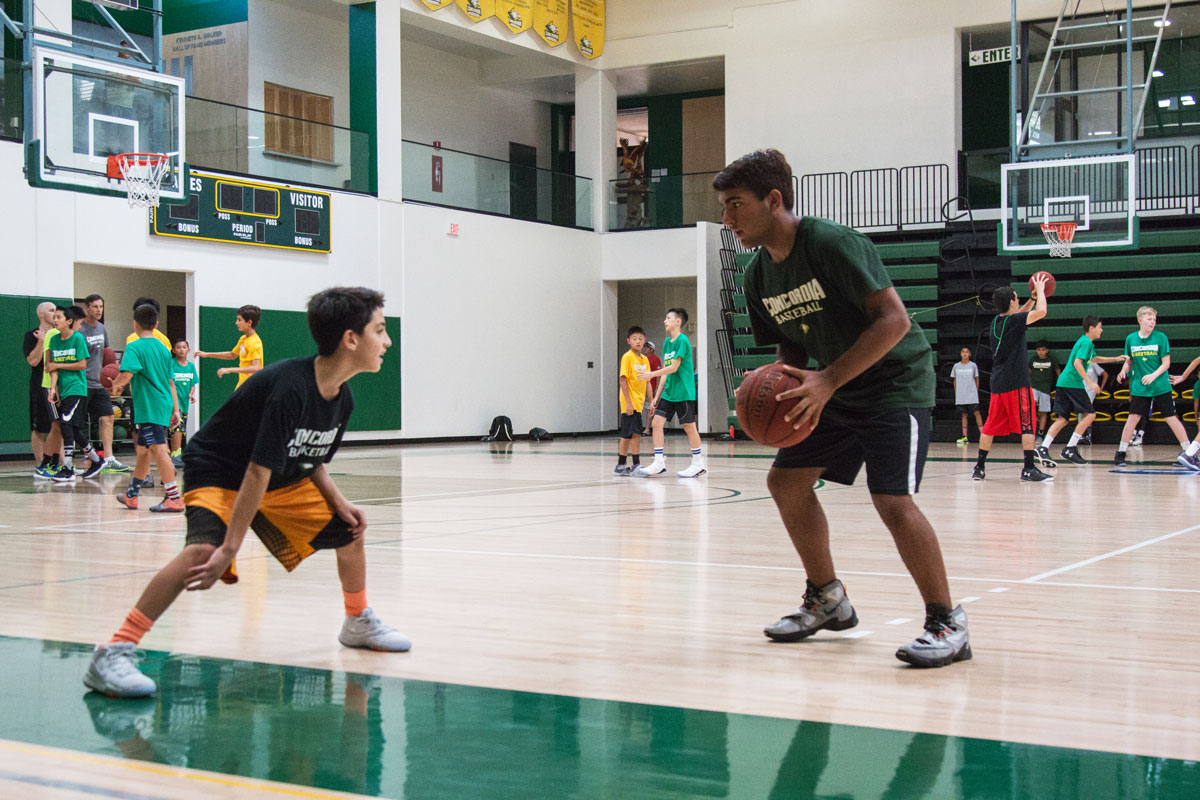 Eagle Basketball Camps at Concordia University Irvine in Orange County